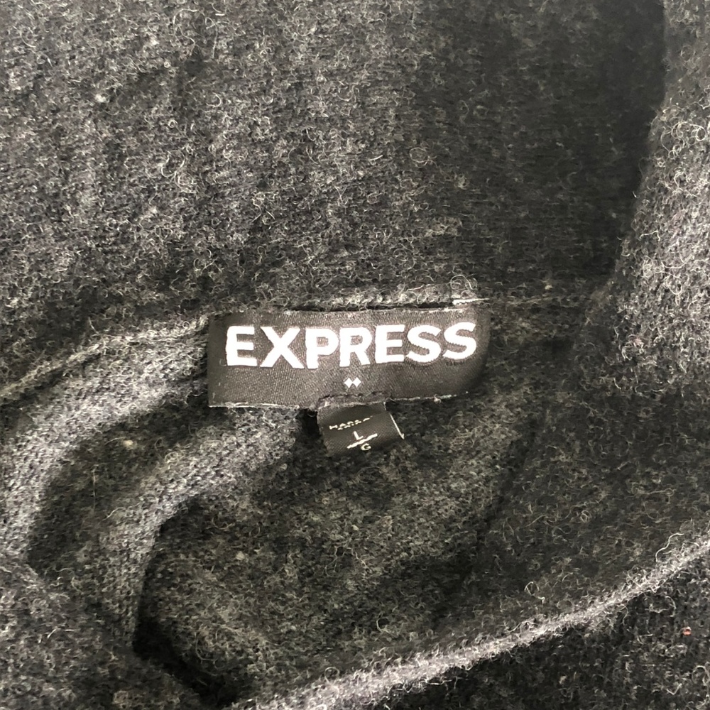 Express Grey Sweater - Picture 5 of 6